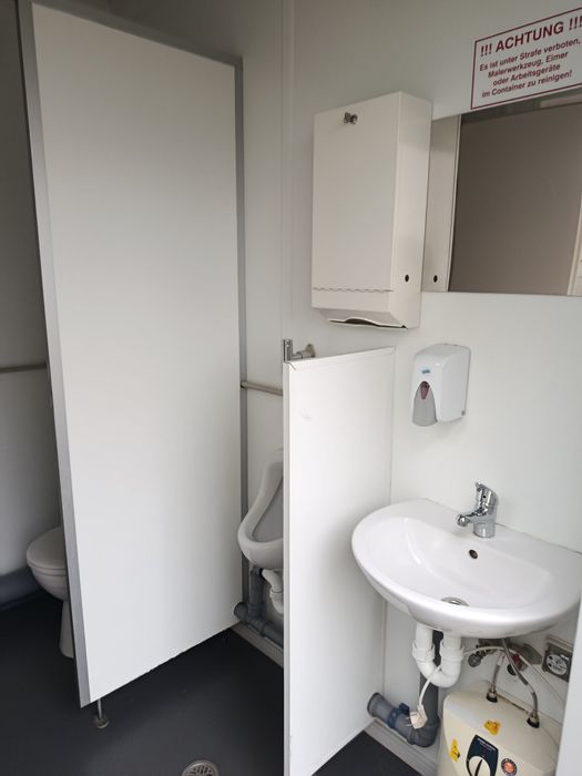 Kontener sanitarny WC damsko męski 10 3m toaleta transport