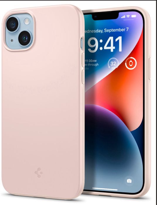 Чехол тонкий Spigen Thin Fit  для Iphone 14 Plus  Apple Case