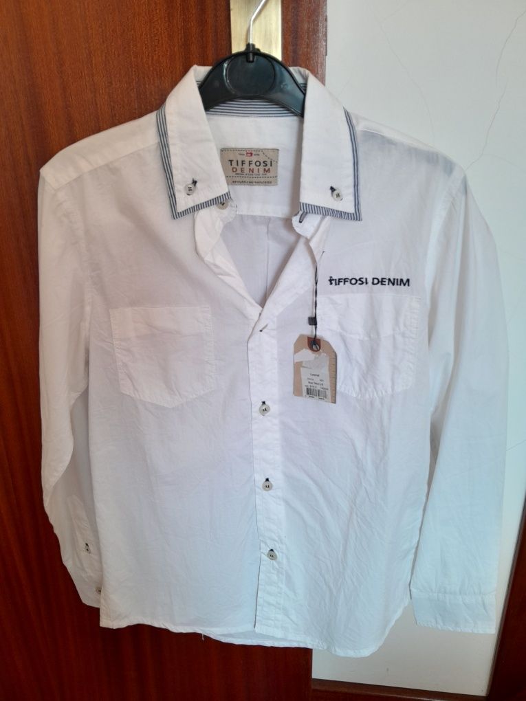 Camisa branca Rapaz