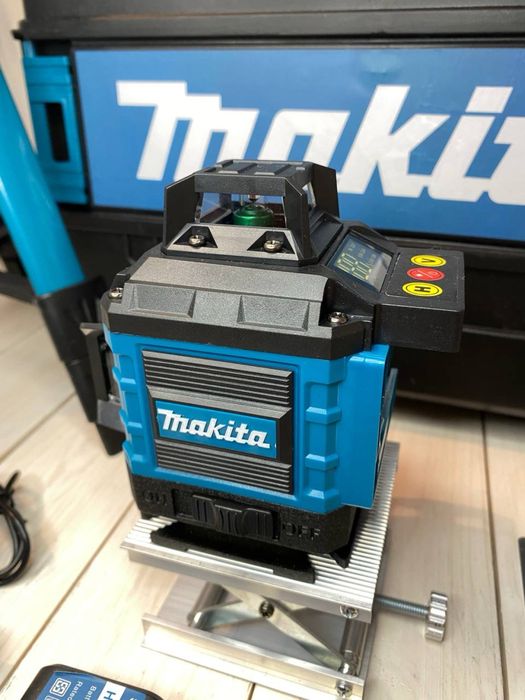 ВСЕ ЯК НА ФОТО! Лазерний рівень МАКІТА! Інструмент високої якості!