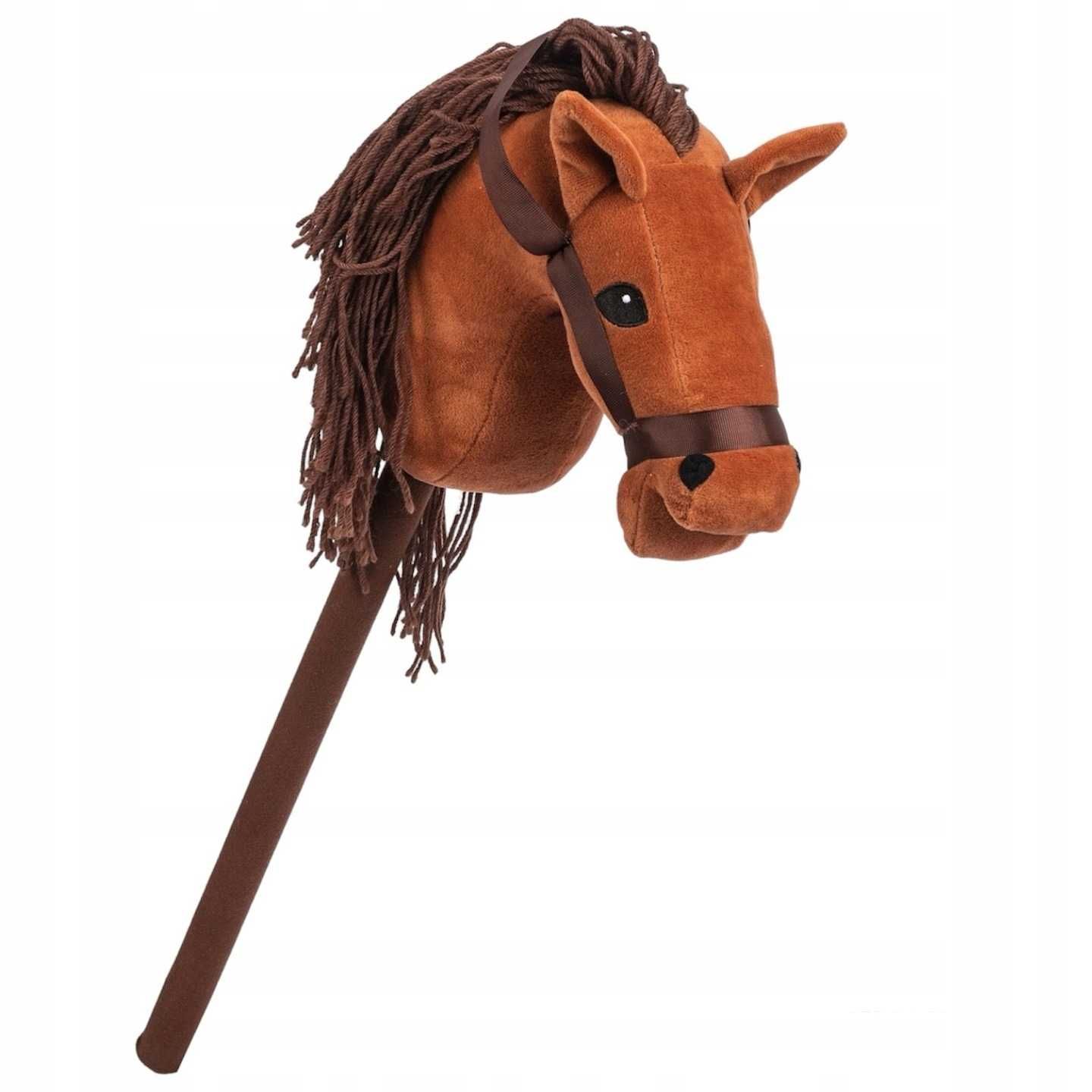 Horse Koń Na Patyku Kiju Zabawka Głowa Konia Hobby Konik Z Grzywą