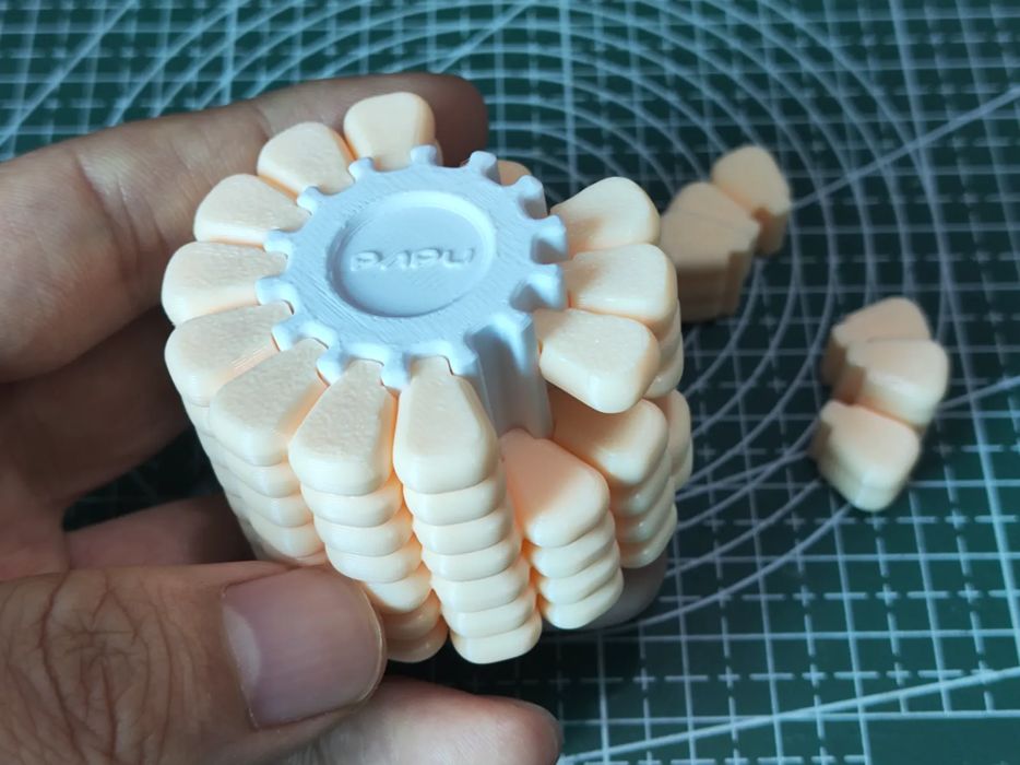 Quebra-Cabeças 3D de Milho Estilo Tetris