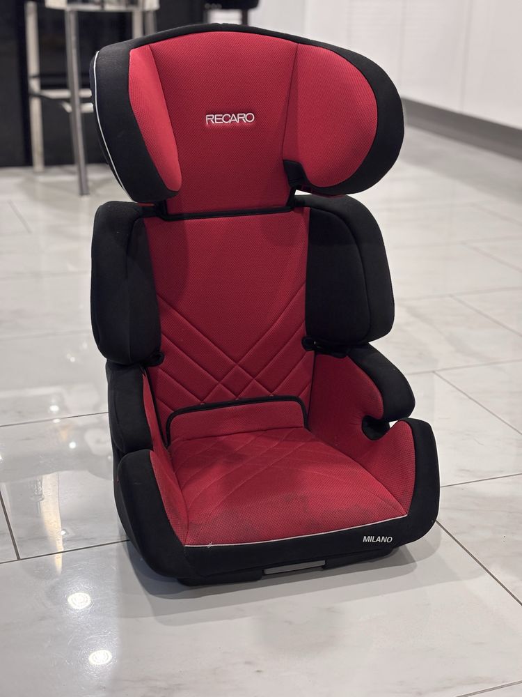 Fotelik Recaro Milano Racing Red (15-36 kg)