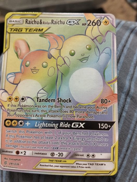 Carta Pokémon para vender