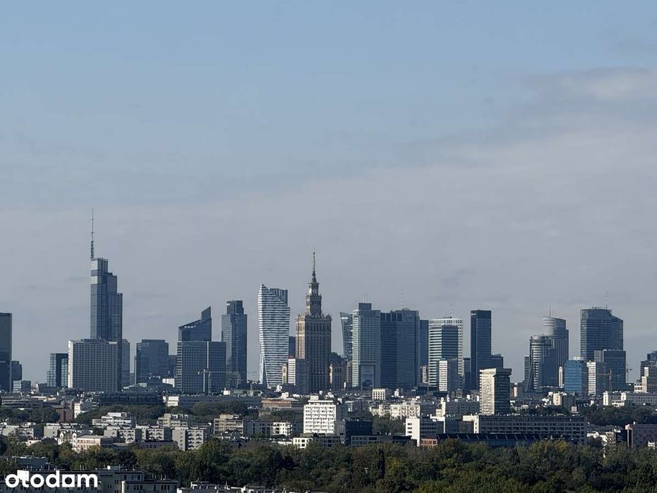 Przestronne, jasne 2-pok z tarasem. Niesamowita panorama miasta