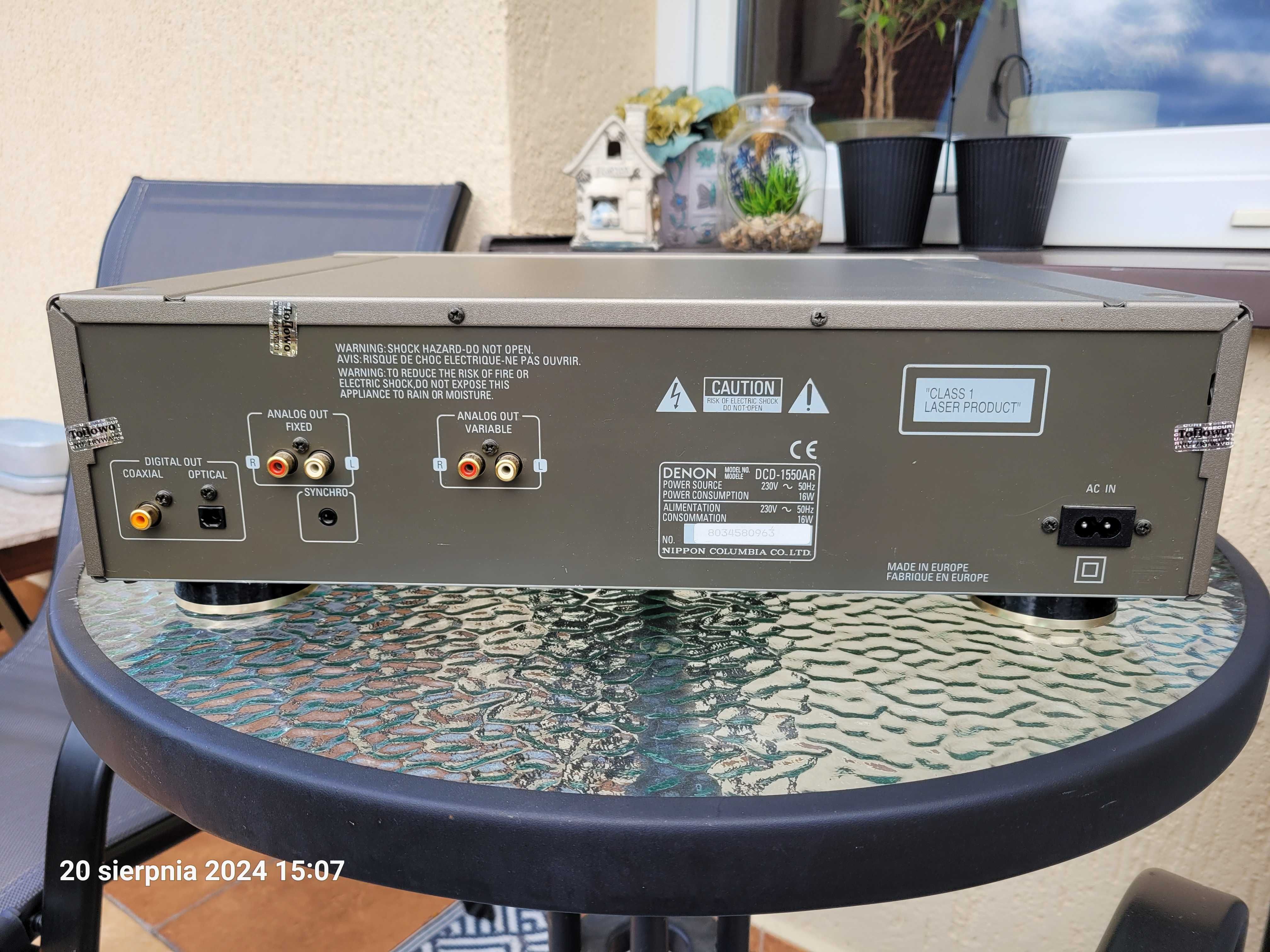 CD Denon DCD-1550ar