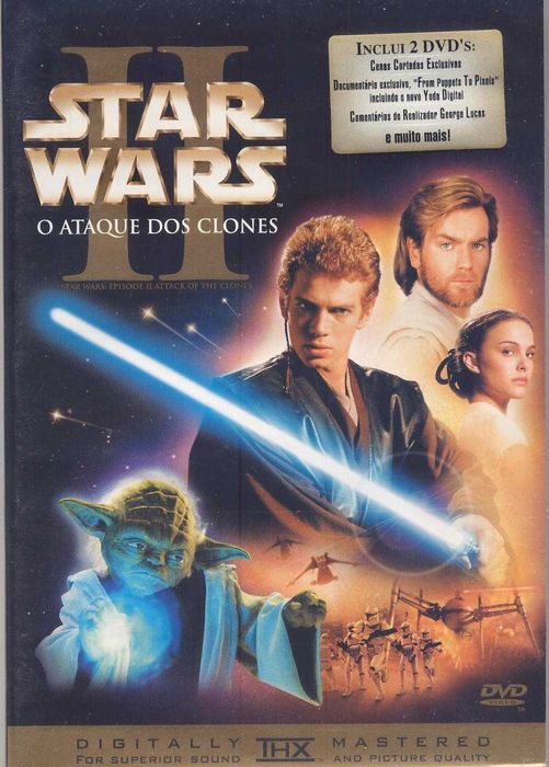Star Wars: Caixa episódios I e II (edição 2 DVD) (1999/2002)