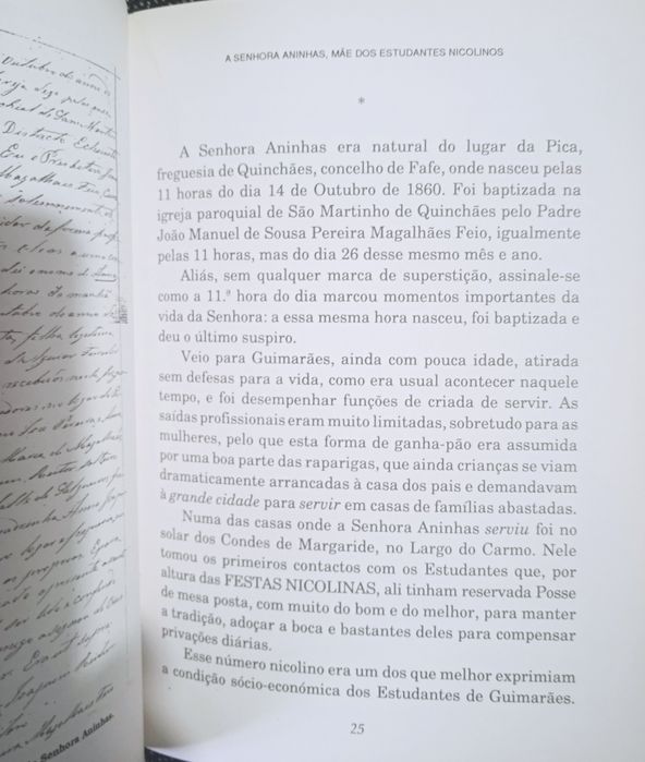 A Senhora Aninhas - Guimarães