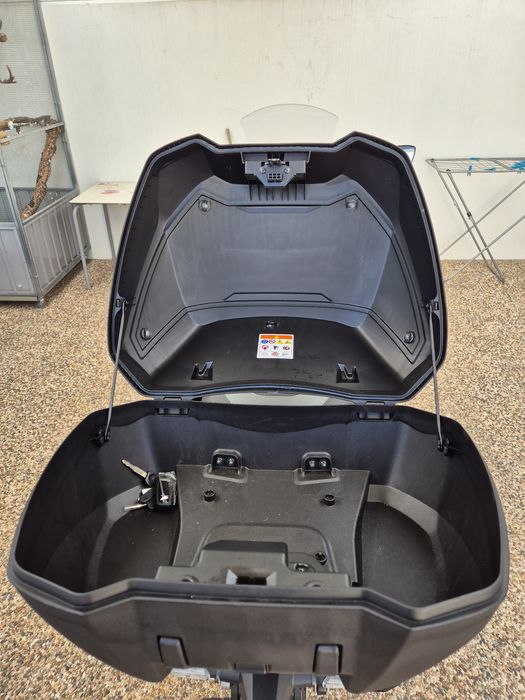 Suporte e top case original Honda