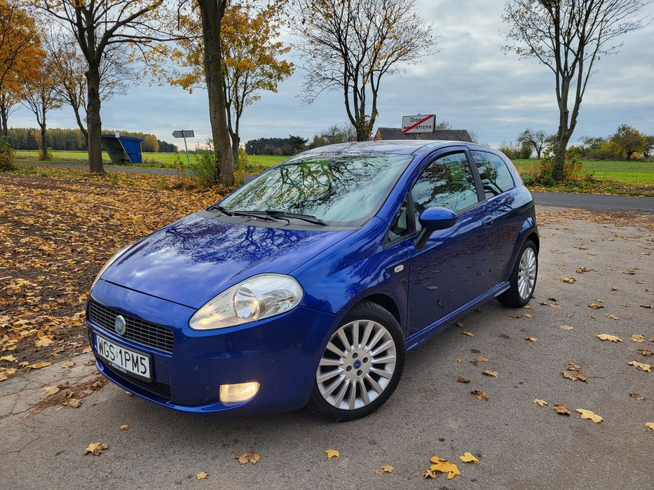 Grande Punto z Niemiec 1.4 Zarejestrowane Klima Bogata wersja