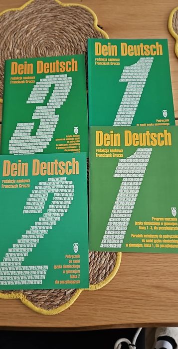 Zestaw książek do niemieckiego