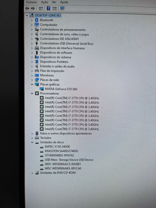 Computador Desktop i7 -SSD 240GB+HDD 1TB/ 16GB RAM