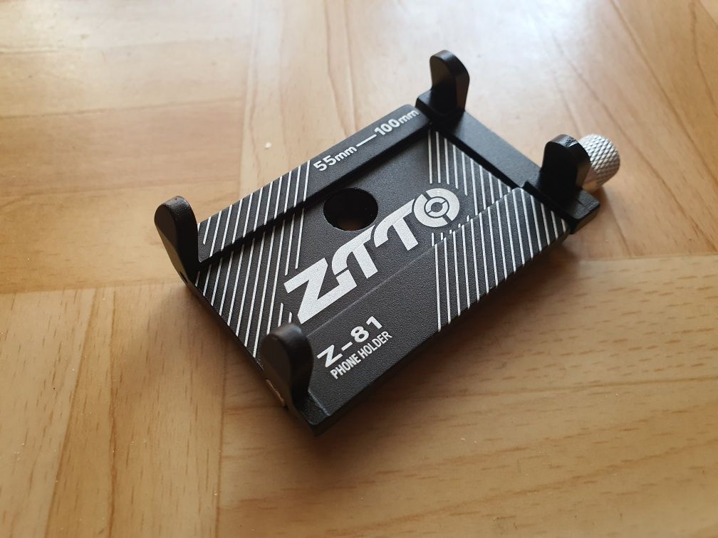 Nowy uchwyt telefonu ZTTO Z81 na rower/hulajnoga, aluminiowy, solidny!