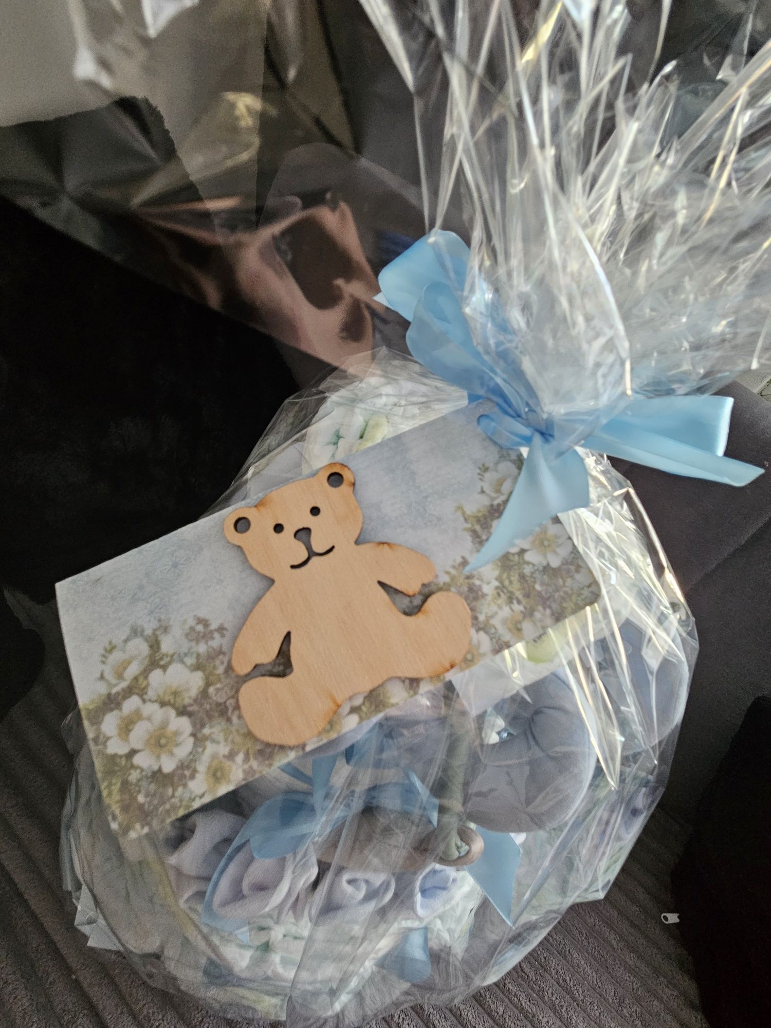 Tort pieluszkowy, torcik z pampersów, narodziny dziecka, babyshower