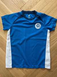 Koszulka H&M rozm. 110/116 sportowa niebieska