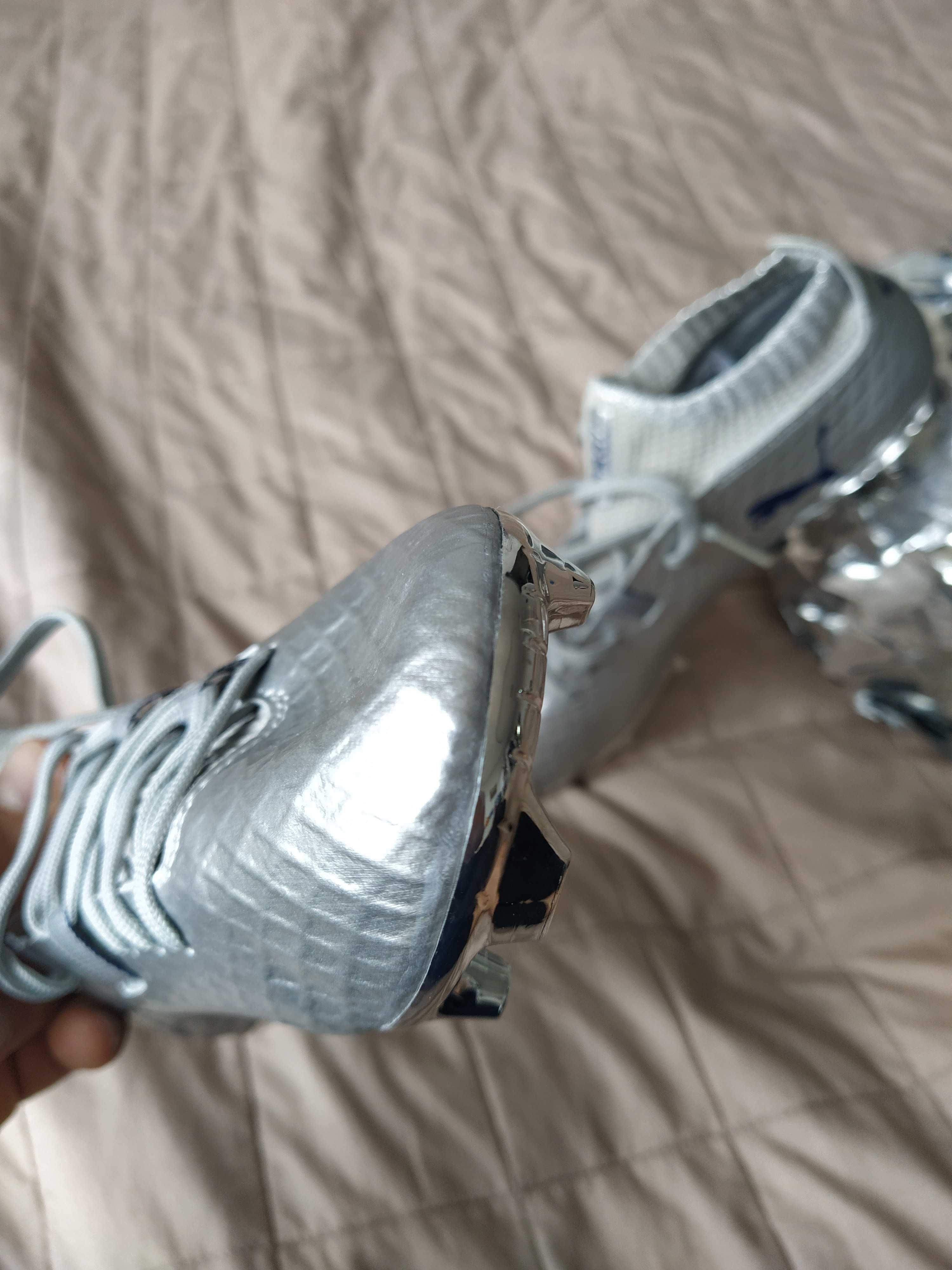 буцы 23.5см размер 37.5 Puma Kids One Chrome 17.1Fg 10422801