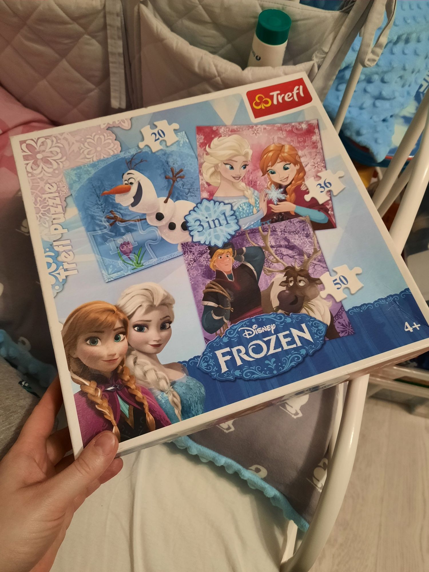 Puzzle frozen 7 obrazków