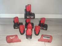 Akumulator Milwaukee M12 B6 6Ah uszkodzony do regeneracji