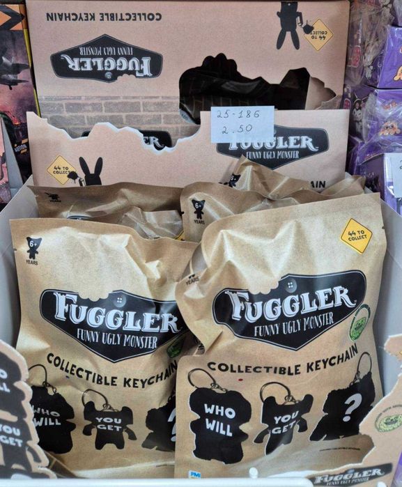 Дитяча іграшка Невгамовні Монстрики-Зубастики Іграшка-брелок FUGGLER