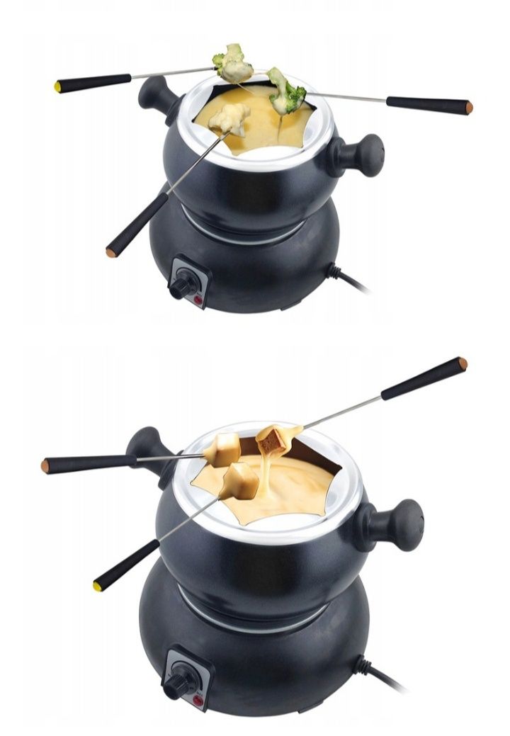 Zestaw do fondue 6os. + widelce