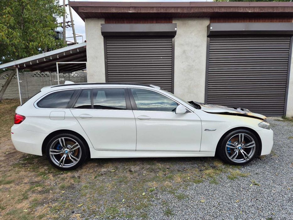 BMW 5 F10 F11 cała na części 2,0D N47D20C M-pakiet alpinweiss drzwi
