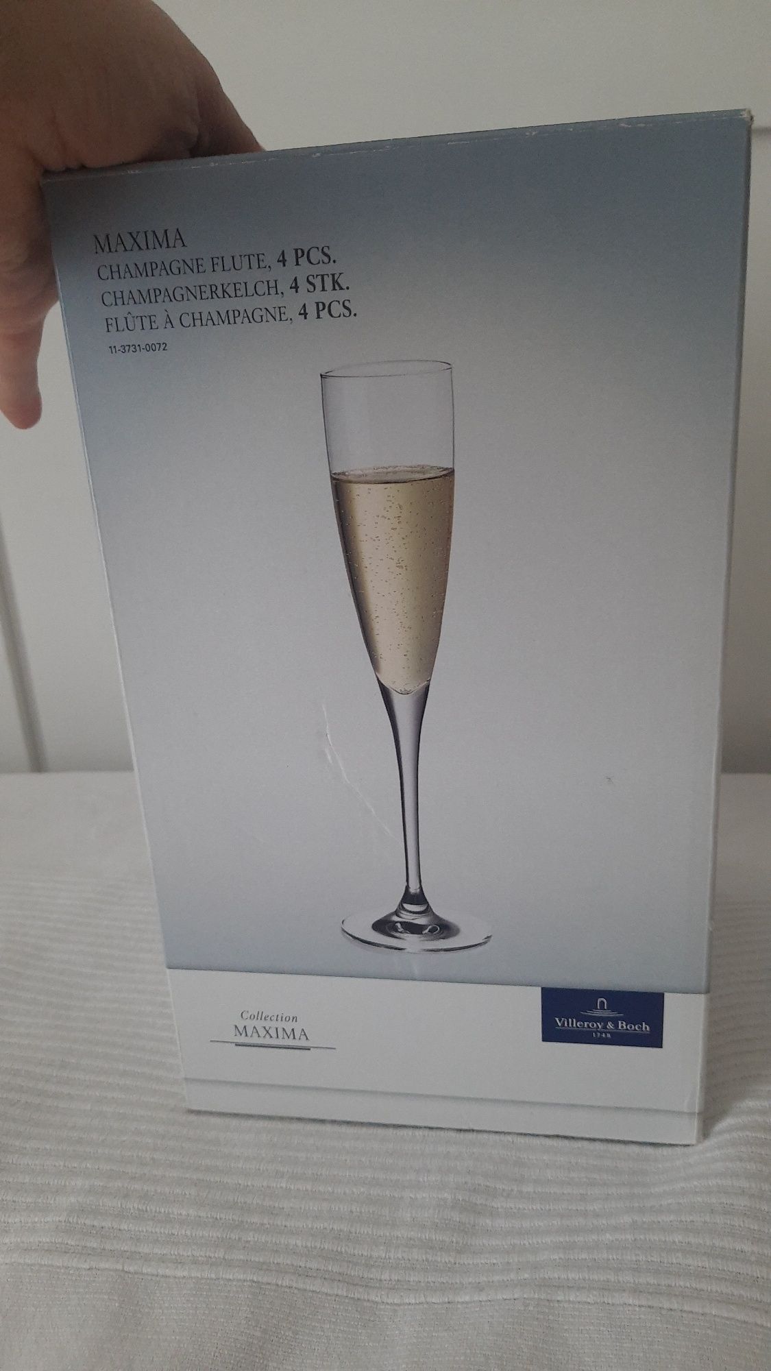 Villeroy & Boch Nowe kieliszki do szampana