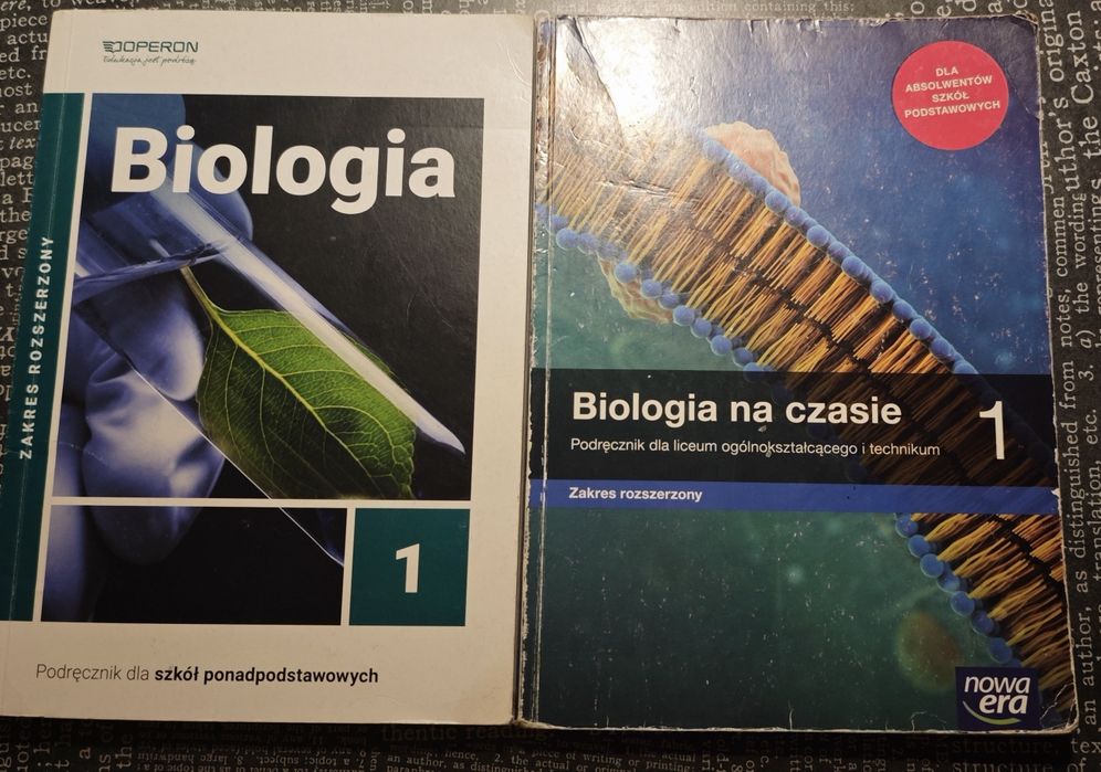 Biologia rozszerzona  1 klasa liceum nowa era operon