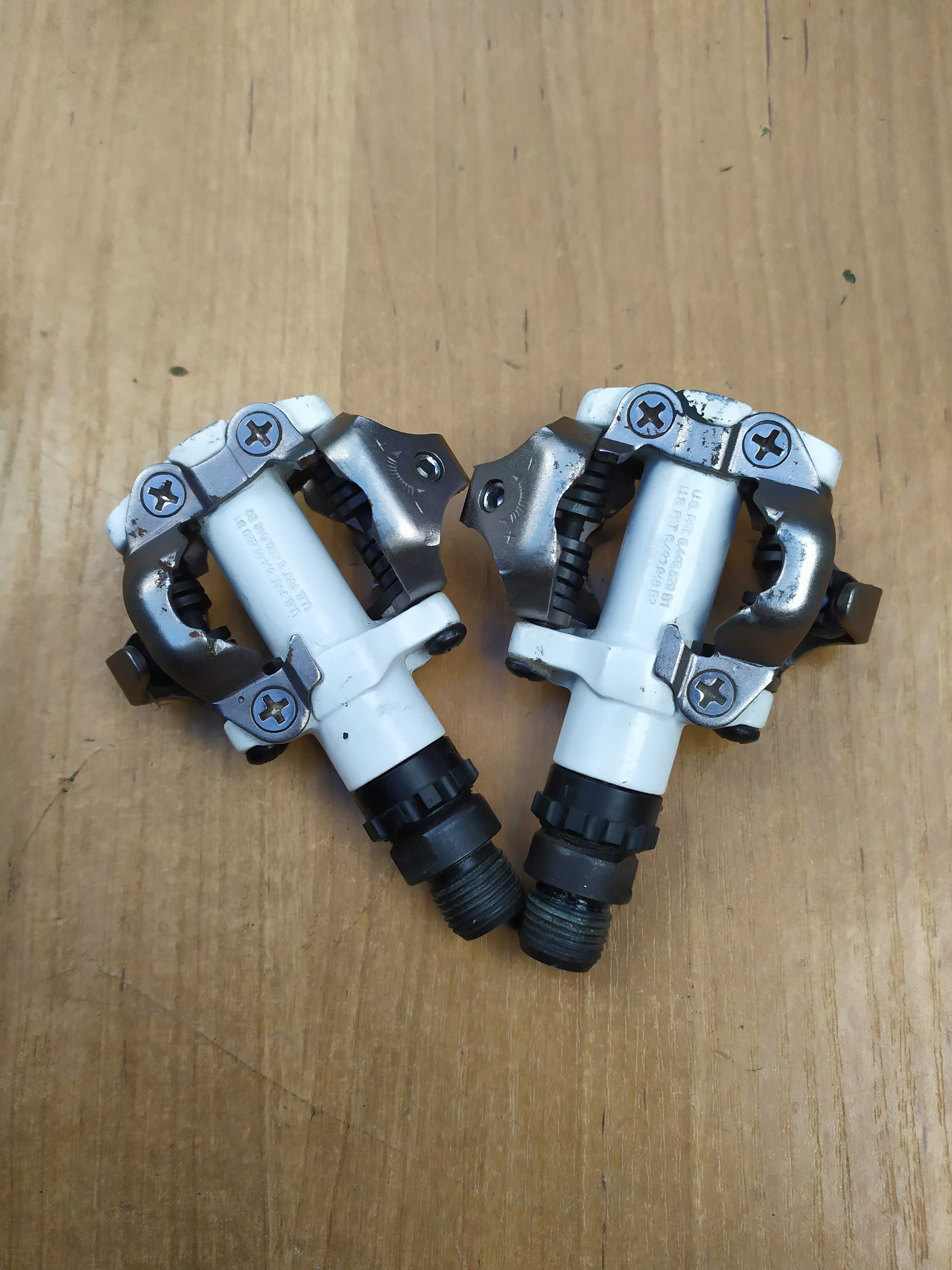Shimano Deore pedały PD-M520 SPD Białe Polecam