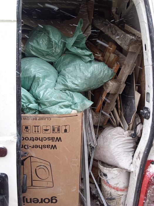 Вивіз хламу, будівельного сміття, побутового мотлоху