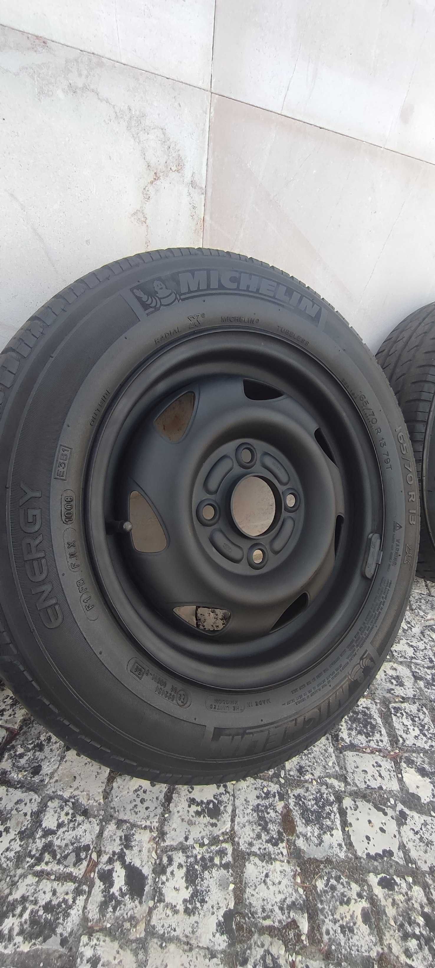 Jantes 13'' + 4 Pneus: PROMOÇÃO!