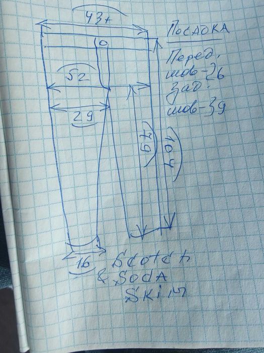 Джинсы Scotch&Soda Skim jeans Дания w32 stretch green grey.