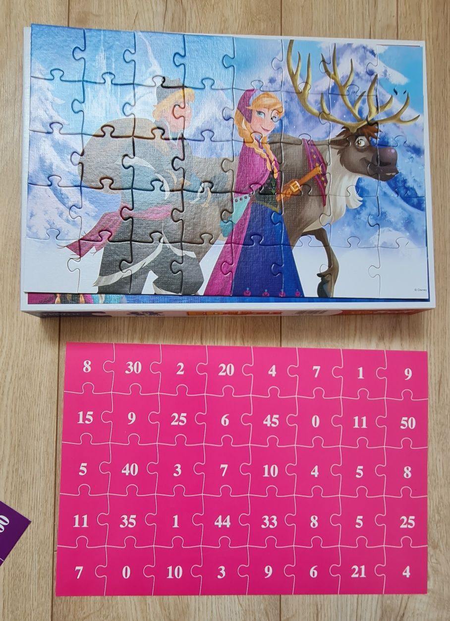 Puzzle tabliczka mnożenia i dzielenia