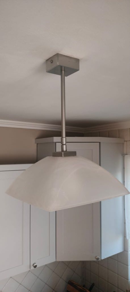 Żyrandol, Lampa sufitowa. Lampa kuchenna sufitowa