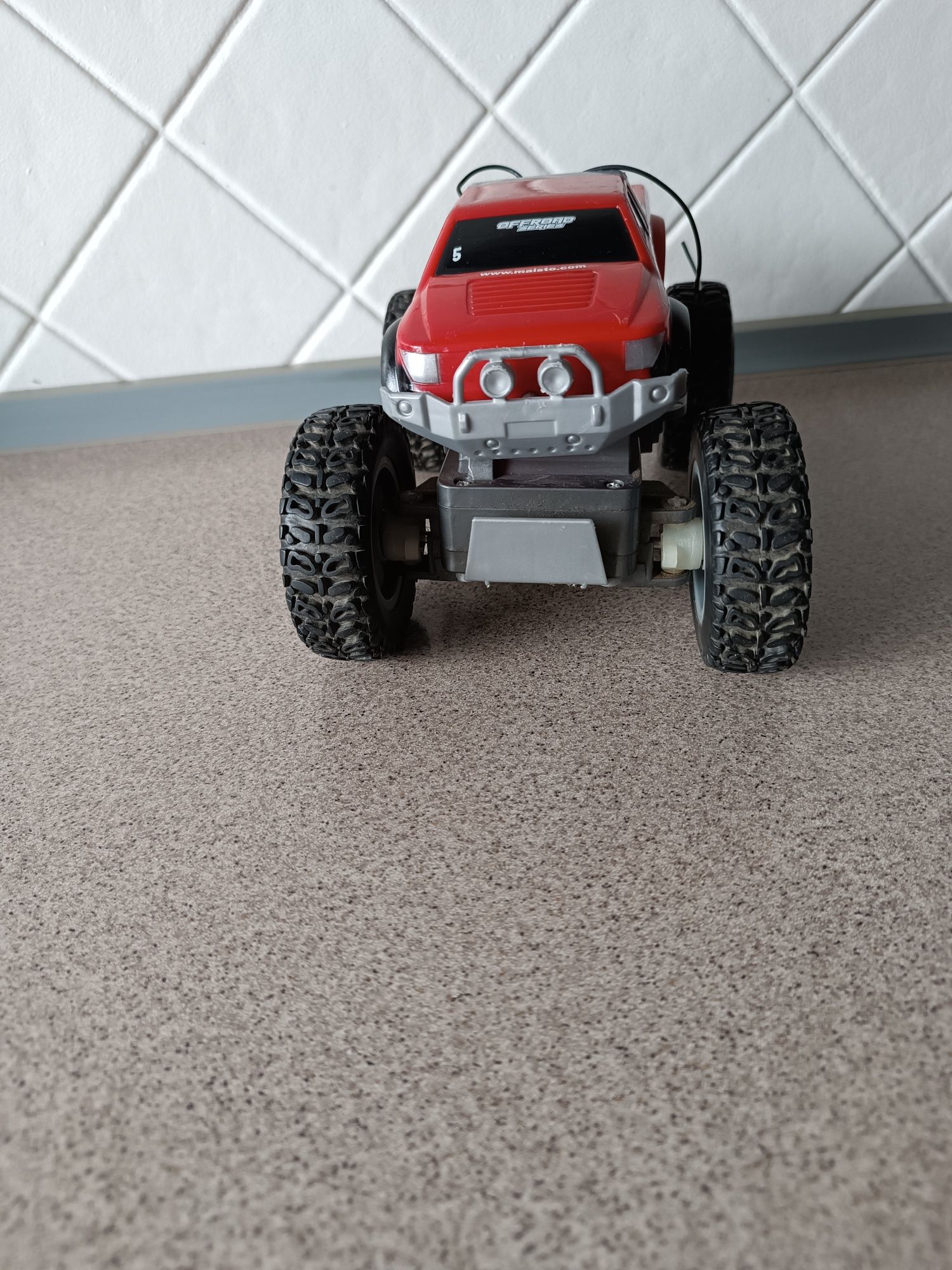 Samochód zdalnie sterowany ROCK CRAWLER JR, czerwony