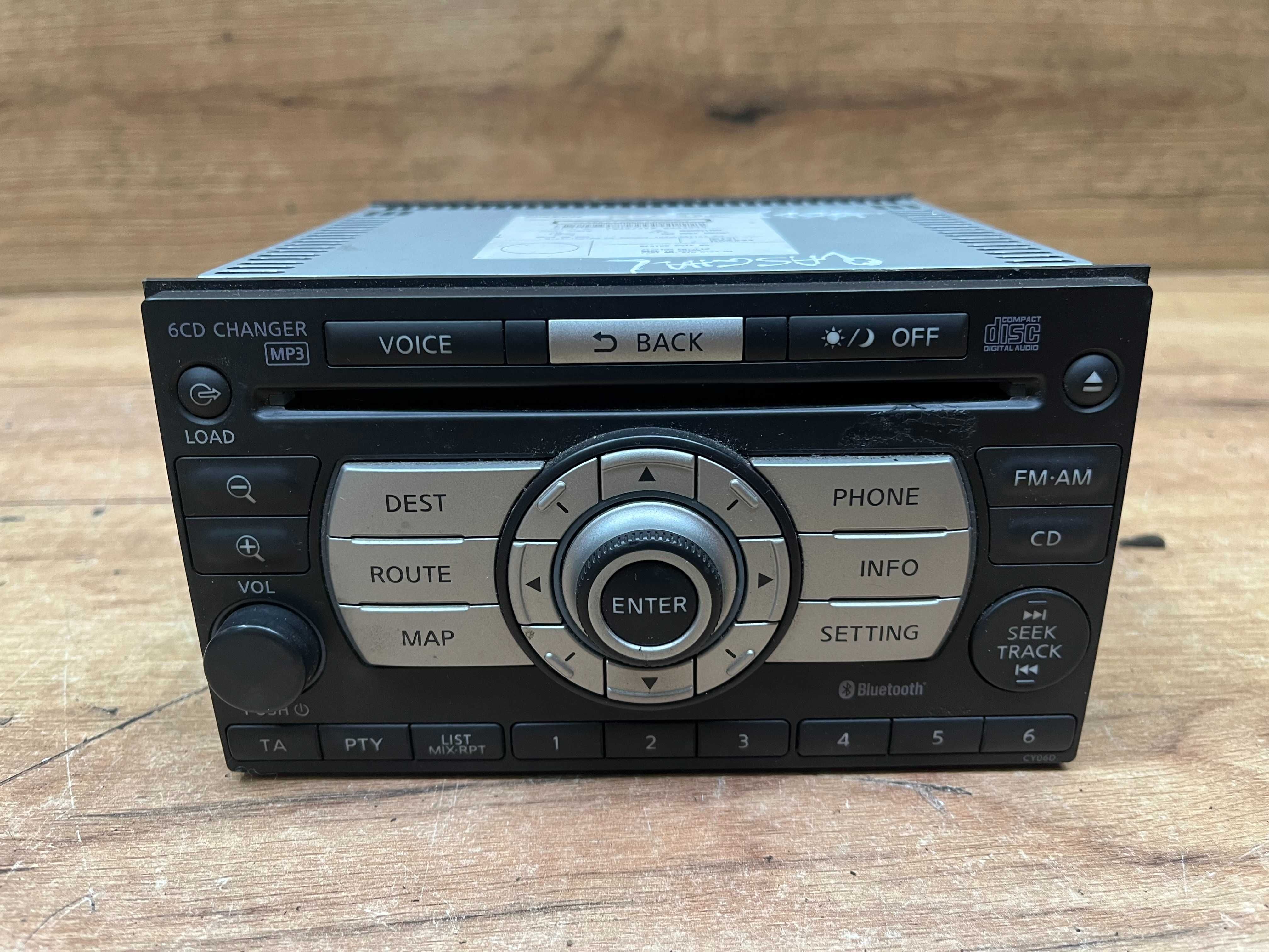 Radio Nissan Qashqai