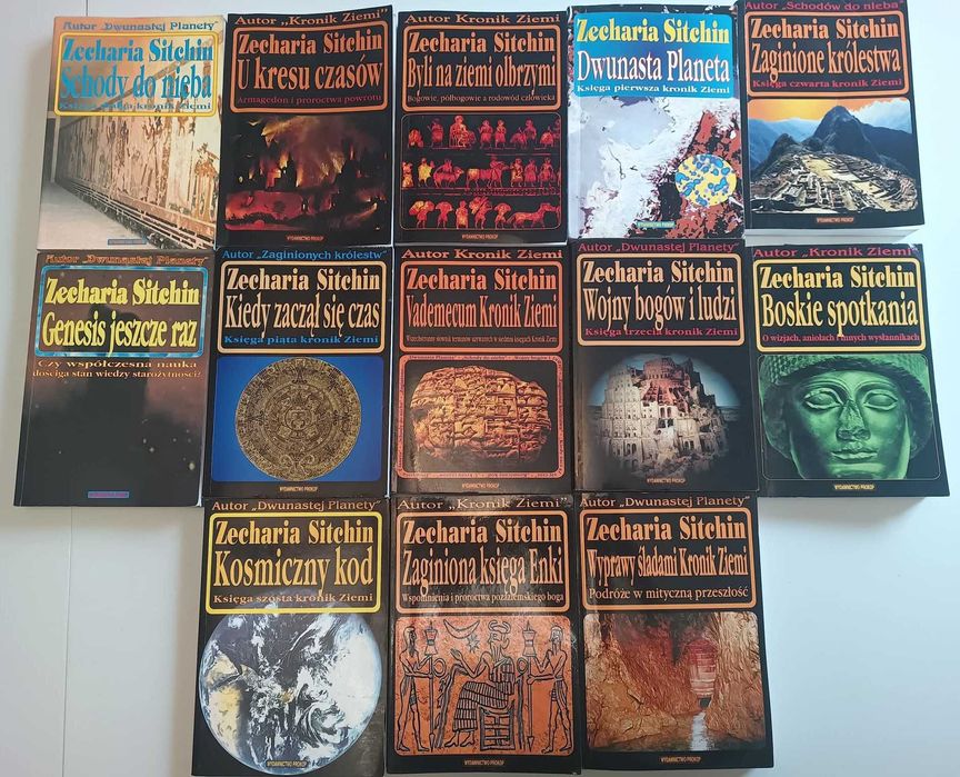 Wyprawy śladami Kronik Ziemi Podróże w przeszłość Zecharia Sitchin