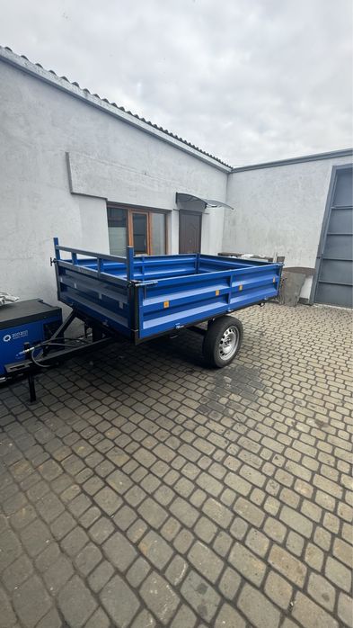 Прицеп до трактора. Прицеп до міні трактора. Причіп. Прицеп 1ПТС2