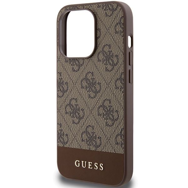 Etui Guess 4G Stripe do iPhone 15 Pro 6.1" - Elegancja i Ochrona