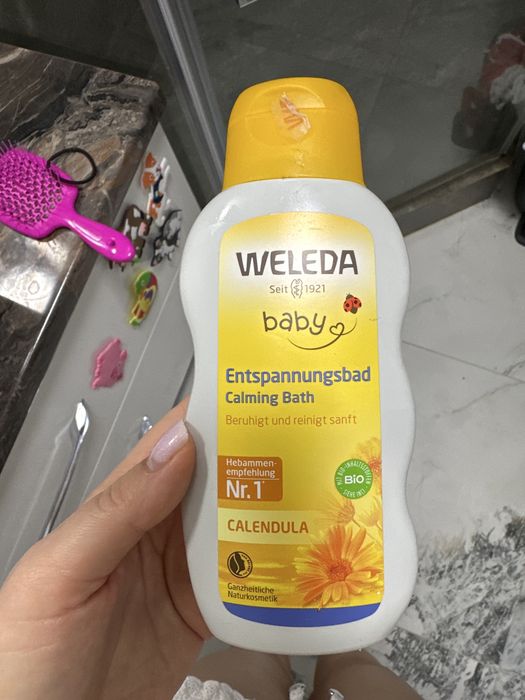 Weleda baby calendula засіб для ванни