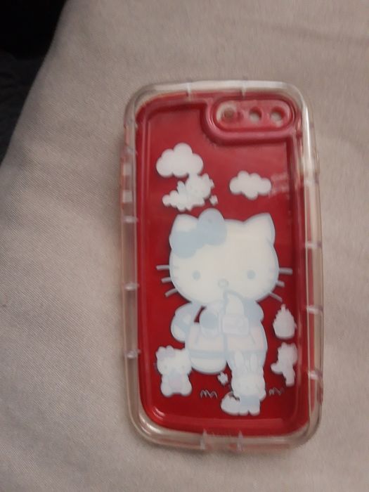 Чохол чехол корпус силіконовий iPhone 7+ 8+ Plus Hello Kitty