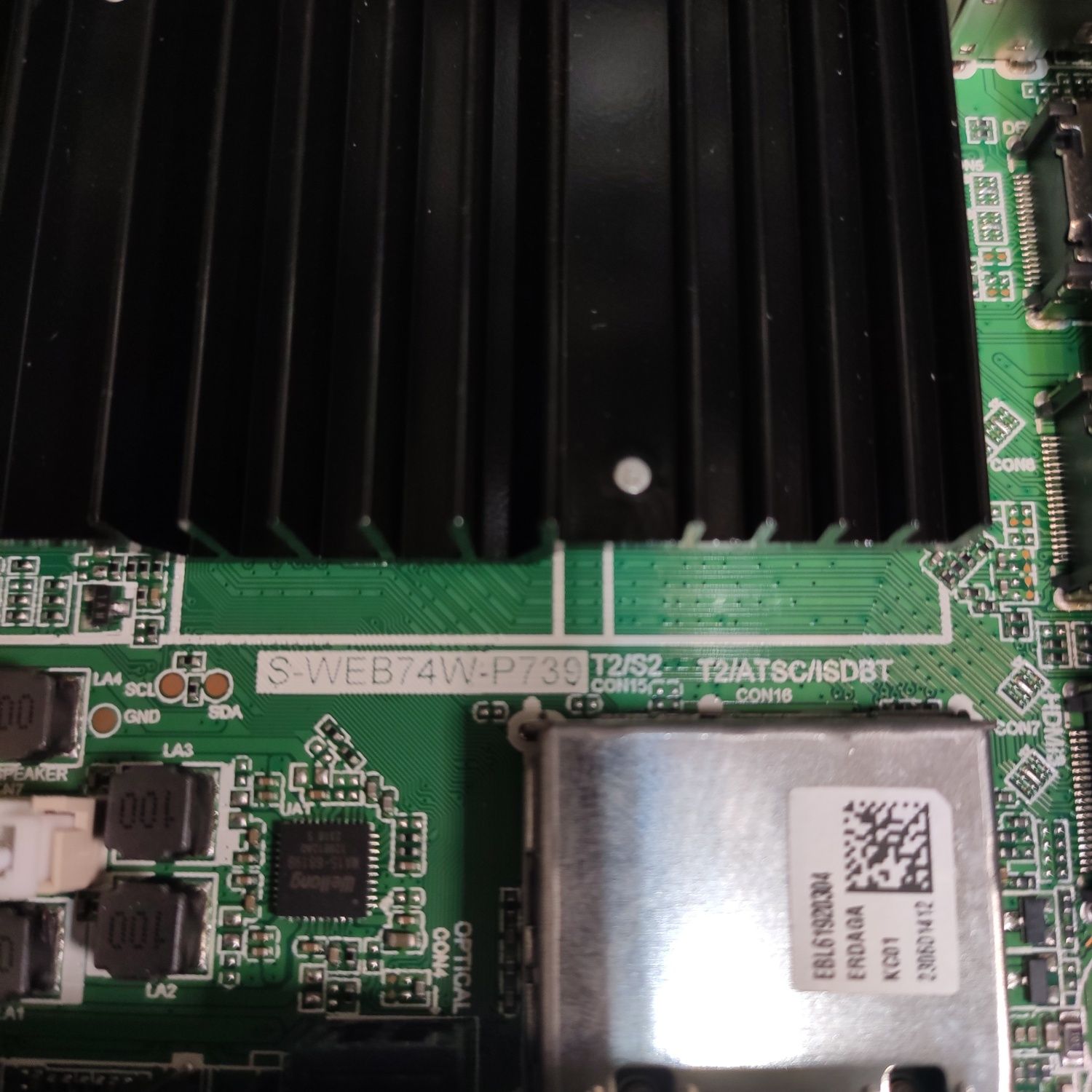 Main S-WEB74W-P739,T-Con HV430QUB-F7A