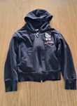 Bluza na zamek z kapturem 104