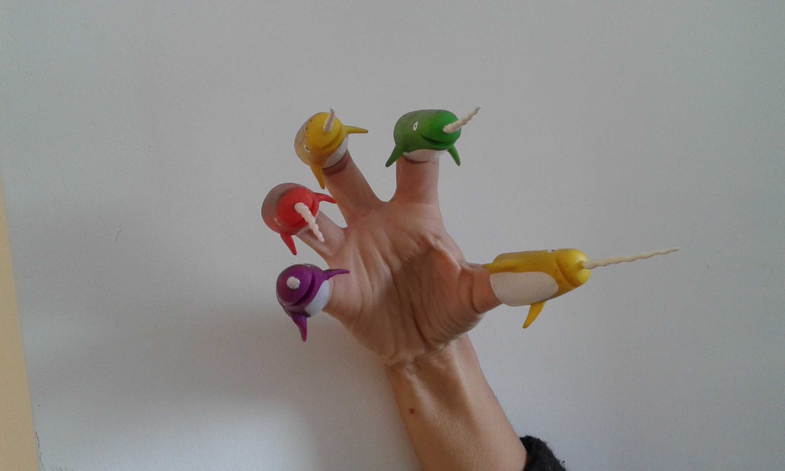 Fantoches divertidos  para dedos