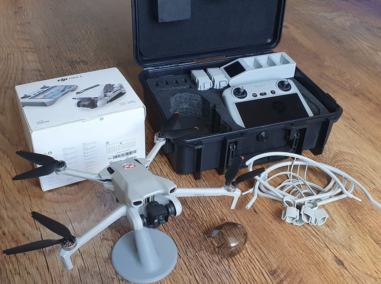 Dron dji mini 3 RC ekran