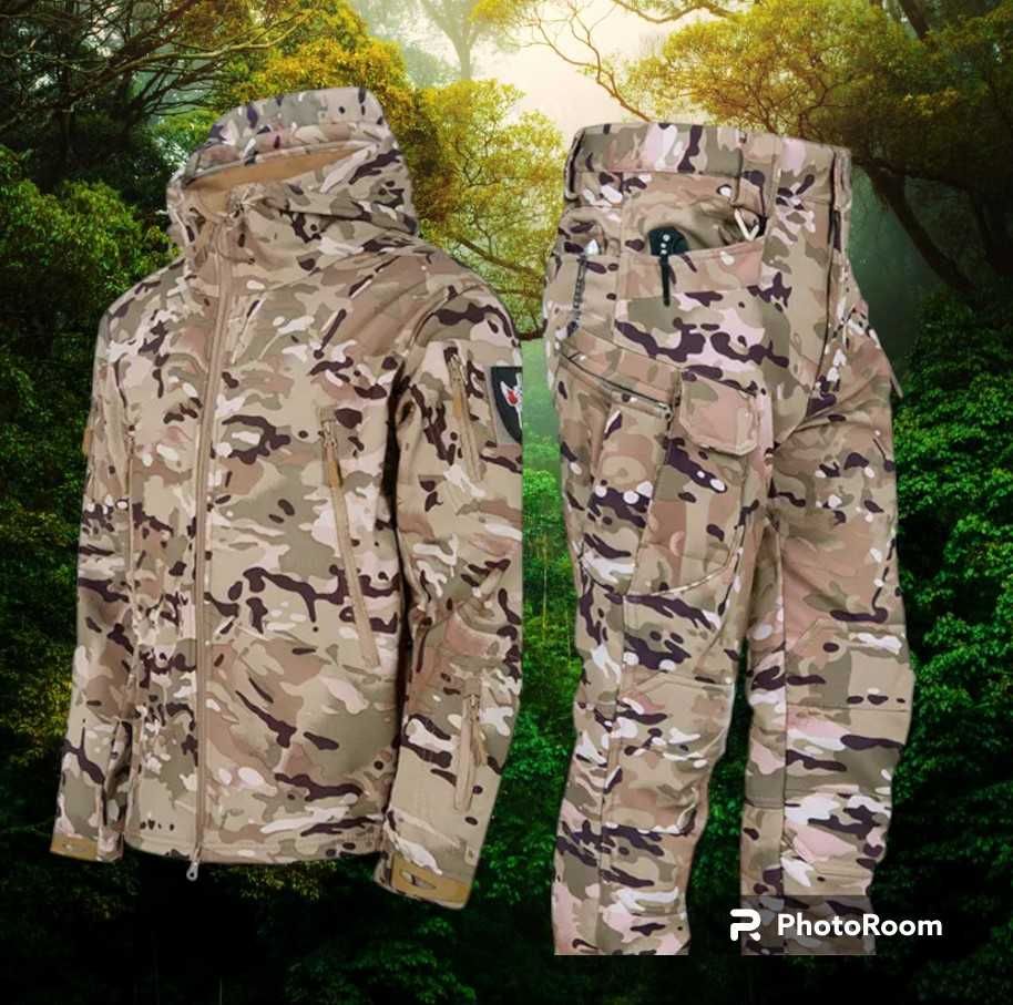 Костюм Тактический Softshell чоловічий тактичний одяг для службовців