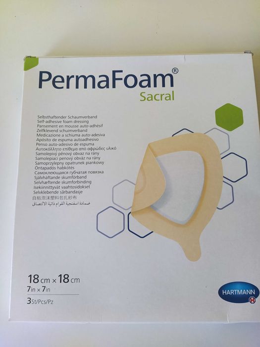 PermaFoam Sacral 18 x 18 cm opakowane 3 szt.