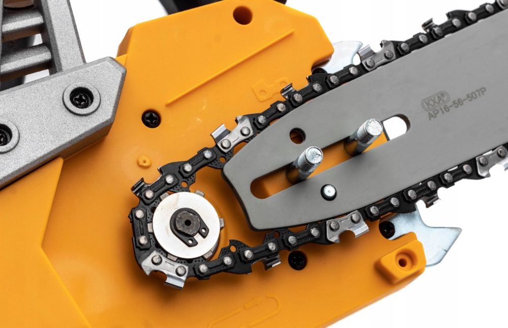 RIWALL Piła Pilarka Elektryczna Łańcuchowa do Drewna Metalowa 3550 W