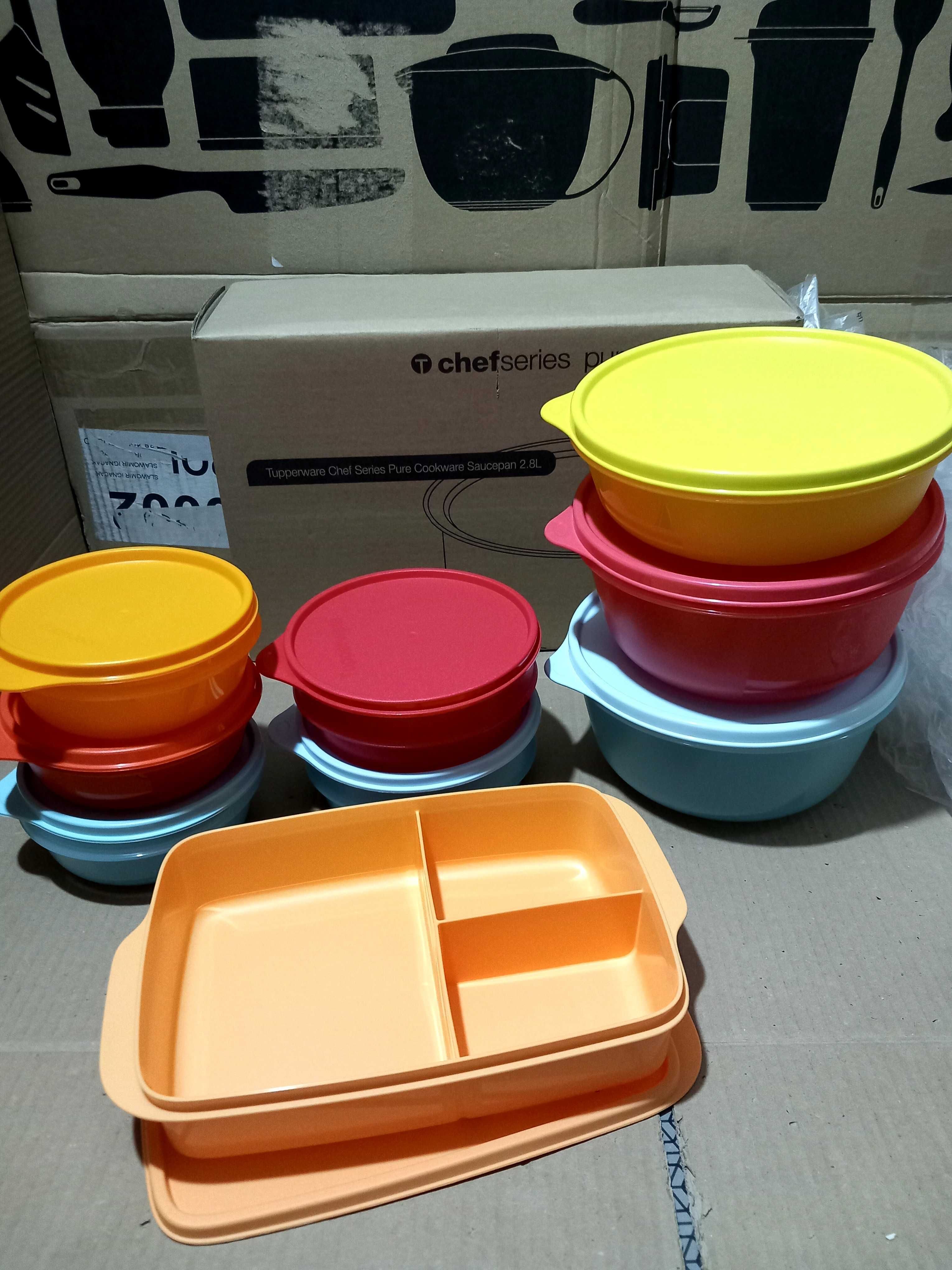 Miski świeże limitowane Tupperware