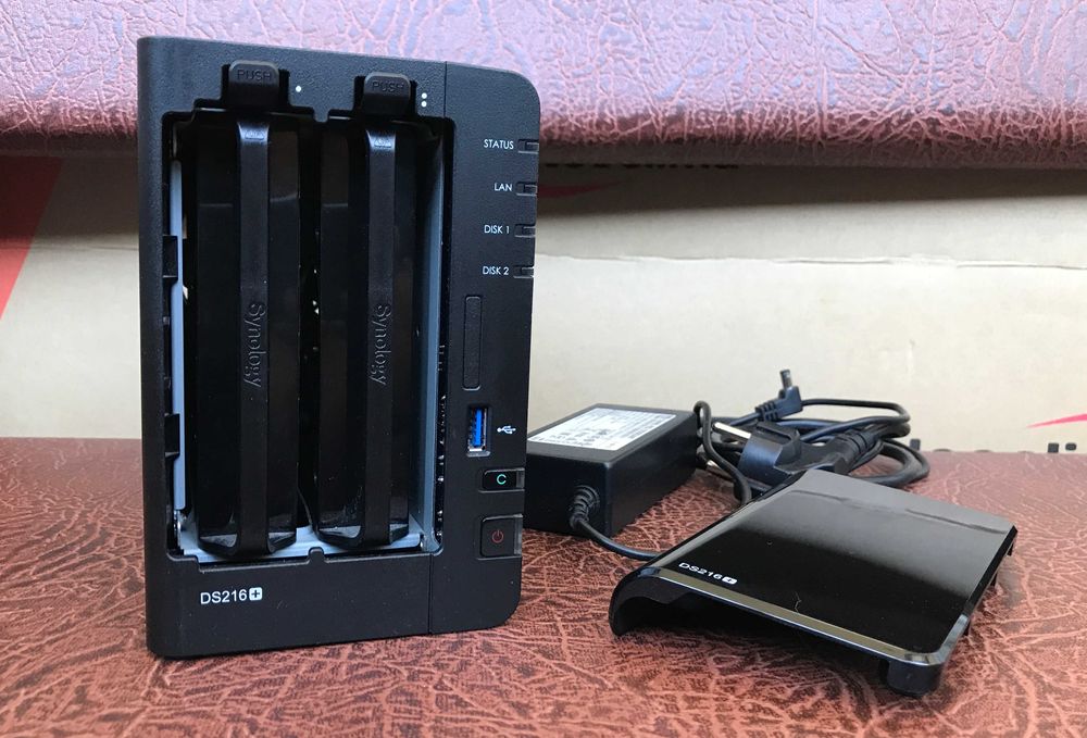 Мережевий накопичувач Synology DS216+ | NAS сервер
