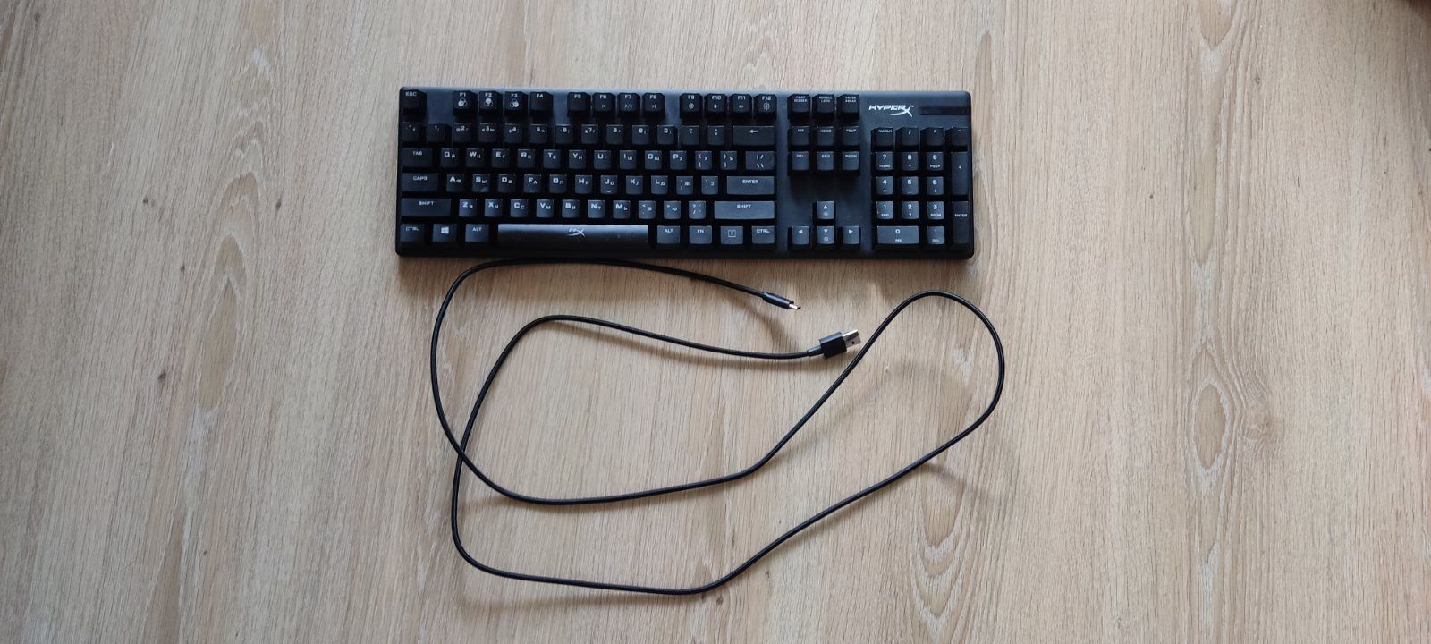 Клавіатура HyperX alloy origins, б/у 1 рік